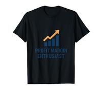 Profit Margin Enthusiast Corporate Humor Graphic T-Shirt