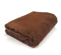 Profleece Premium Vet Bedding Quick Drying & Washable Fleece Dog Bed Ideal for Whelping Brown 120 x 120cm