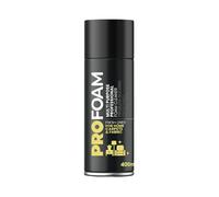 ProFoam Carpet and Upholstery Cleaner Foam, Fast-Acting, 400ml | Deep-cleans dirt, pet messes, coffee and wine stains from rugs, sofas and car interiors. Fresh Linen scent. Made in the UK.