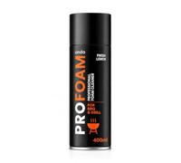 Profoam Heavy Duty BBQ & Grill Cleaner 400ml - Foam Degreaser Spray - Removes Burnt-On Food, Grease & Carbon from Grates, Griddles & Hotplates - Gas & Charcoal Barbecues - Made in UK (One Pack)