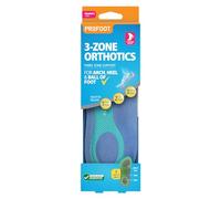 Profoot 3-Zone Orthotics Insole - Advanced Support Insoles for Women - Ideal for Plantar Fasciitis, Knee & Back Pain, and Pronation - Relief for Achilles Injuries - Foot Insoles