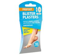 Profoot Blister Plasters - Mixed Sizes - Ideal for Painful Blisters - Prevents Painful Rubbing - Instant Pain Relief - 6 per Pack