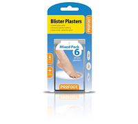 Profoot Blister Plasters - Mixed Sizes - Ideal for Painful Blisters - Prevents Painful Rubbing - Instant Pain Relief - 6 per Pack (2 Pack)