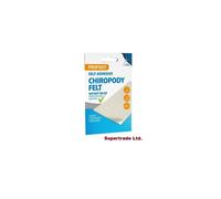Profoot Chiropody Felt,Instant Pressure & Pain Relief,Self Adhesive Soft Padding X 3