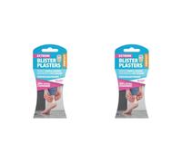 Profoot Extreme Blister Plasters - 4 Hydrocolloid Plasters for Heels - Instant Pain Relief - 20% Extra Cushioning for Rapid Healing and Protection - Foot Treatment - Waterproof (Pack of 2)