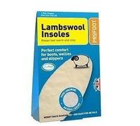 PROFOOT LAMBSWOOL INSOLES 1PAIR-UNISEX X 4 Pack