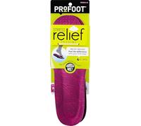 PROFOOT Stress Relief Insoles for Women Sizes 6-10, Lightweight Foam Shoe Inserts with Pressure-Relieving Technology for All-Day Comfort - 1 Pair