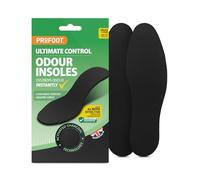 Profoot Ultimate Control Odour Insoles - Destroys Odour Instantly - Absorbs Perspiration for All-Day Freshness - Soft Cushioning for Extra Comfort - Washable and Reusable