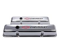 Proform 141-899 SBC Chrome Valve Cover with Baffle