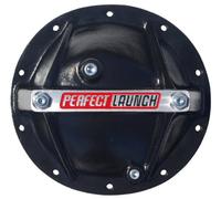 Proform 66668 Black Aluminum Differential Cover with Perfect Launch Logo and Bearing Cap Stabilizer Bolts for GM