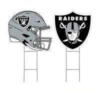 Proformance Home NFL San Francisco 49ers Logo & Helmet 2 Pack Yard Sign Set