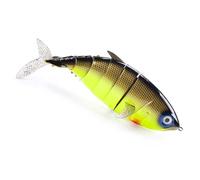 Profound Sea Fishing Lure with Realistic Eyes Permanent PVC Tail and Internal Sound Beads for Albacore Pursuing High Affair Rate Fishing Equipment