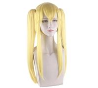 Profoundly Mad Gambler with Clips Double Ponytails Synthetic Hair Anime Cosplay Wig Synthetic Wigs Girl Women Men Wigs