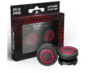 ProFPS Thumbsticks: PS5 & PS4 Accessories - 2 Domed, Enhanced Controller Sticks for Aimbot Precision - Essential PlayStation 5 & PS4 Thumb Grips for Esports