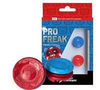 PROFREAK V2 Deep Concave Thumbstick for PS4/PS5/Switch Pro Controller - Adjustable Height 4.9mm-8mm - Red - Rubber - Made in Japan