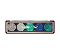 Profusion Cosmetics 5 Shade Gems Glitter Palette, Unleash Your Inner Sparkle with Vibrant Pressed Glitters and Gems for Effortless Glam, Raise Your Look with Richly Pigments