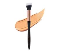 Profusion Cosmetics Artistry Series Duo Fiber Foundation Brush, Multi Dimensional and Luxurious Soft Touch Matte Finish With Waved Handle and Optimum Grip for Lightweight Balance