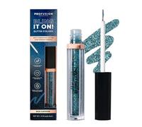 Profusion Cosmetics Bling It On! Glitter Eyeliner - Multi-Dimensional Liquid Liner with a Long-Wearing Formula Delivers a High-Impact, Multi-Use Formula for Creative Eye Look (Wise Sapphire)