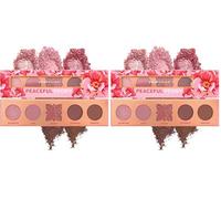 Profusion Cosmetics Blooming Hues - 5 Highly Pigmented Shades Eyeshadow Palette with Built-In Mirror, Multi-Finish & Long-Wearing Formula, Blendable, Vegan & Cruelty-Free Makeup (Peaceful Peony)