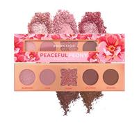 Profusion Cosmetics Blooming Hues 5 Shade Eyeshadow Palette, Multi Finish Floral Inspired Shades Ideal for Day-to-Night Looks, PEACEFUL PEONY