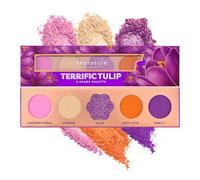 Profusion Cosmetics Floral Inspired 5 Shade Matte Eyeshadow Palette Features Richly Pigmented and Easy to Blend Shades, Ideal for Creating Vibrant Looks with Skin Friendly Formula - TERRIFIC TULIP