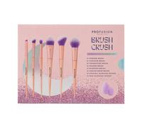 Profusion Cosmetics Brush Crush - 8 PC Face & Eye Brush Set Profusion Cosmetics Multicolor