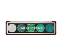 Profusion Cosmetics Emerald Gems 5 Shade Glitter Eyeshadow Palette for Attractive Eye Look, Raise Your Makeup Game to the Next Level with Premium Beauty Tool