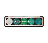Profusion Cosmetics Emerald Gems 5 Shade Glitter Eyeshadow Palette for Attractive Eye Look, Raise Your Makeup Game to the Next Level with Premium Beauty Tool