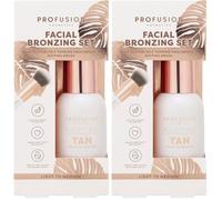 Profusion Cosmetics Facial Bronzing Set for Light to Medium Skin Tones, Get Radiant Complexion and Natural Result with Moisturizing Formula, Raise Your Beauty Routine with Premium Makeup Kits
