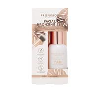 Profusion Cosmetics Facial Bronzing Set Light / Medium In Tan Tan 30ml