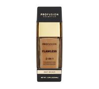 Profusion Cosmetics Flawless 2-in-1 Foundation & Concealer Deep Bronze in Brown | Size: 30ml Profusion Cosmetics Brown 30ml