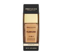 Profusion Cosmetics Flawless 2-in-1 Foundation & Concealer Golden Tan | Size: 30ml