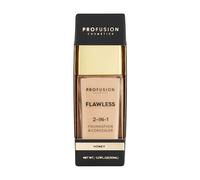 Profusion Cosmetics Flawless 2-in-1 Foundation & Concealer Honey in Sand | Size: 30ml