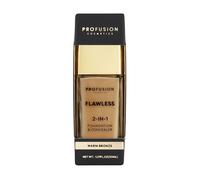Profusion Cosmetics Flawless 2-in-1 Foundation & Concealer Warm Bronze in Brown | Size: 30ml Profusion Cosmetics Brown 30ml