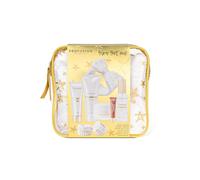 Profusion Cosmetics Glow Get Em! Body Care Gift Set with Body Wash, Shimmer Butter, Mist, Hand Cream, Lip Butter, Spa Headband and Wrist Cuffs