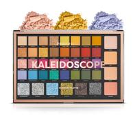 Profusion Cosmetics Kaleidoscope 42 Shade Palette Bright Colors Matte Shimmer Satin Colorful Eyeshadow Makeup Pallete Long lasting and Pro Pigment Silky Powder Eye Shadow
