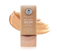 Profusion Cosmetics Lightweight Liquid Foundation for a Flawless and Elegant Radiance, Breathable Makeup for Improves Uneven Skin Tone, Cruelty-Free - Medium 1
