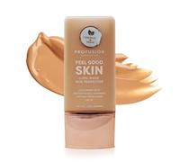 Profusion Cosmetics Lightweight Liquid Foundation for a Flawless and Elegant Radiance, Breathable Makeup for Improves Uneven Skin Tone, Cruelty-Free - Tan 1
