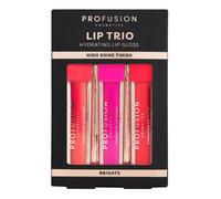 Profusion Cosmetics Lip Trio High Shine Lip Gloss - Brights Multi
