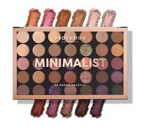 Profusion Cosmetics Minimalist 35 Shade Eyeshadow Palette, Get Creative with Blendable Nude Shades, and Glitter Finishes, Pro Quality Nude Eyeshadow Palette, Ideal for Beginners and Experts