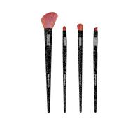 Profusion Cosmetics Peanuts Halloween Witchy Blend 4 PC Eye and Face Brush Set, Fluffy Makeup Brushes for Blending, Shading, Get Enchanted Beauty