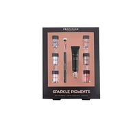 Profusion Cosmetics Sparkle Pigments 6 Pcs Pigments with Adfesive and Brush