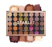 Profusion Cosmetics Starlet 35 Shade Master Eyeshadow Palette (golden neutrals to deep berries and glamorous glitter hues)