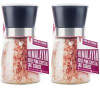 Profusion Himalayan Rose Pink Salt Round Mill - Coarse 200g (Pack of 2)