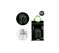 ProGarden Black Outdoor Chair Cover (210D PU-Coated) Water-Repellent & UV-Proof, Fits Stacking Chairs, Includes Carry Bag