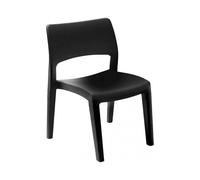 Progarden Klik Klak Stackable Garden Chair Anthracite - 52x53.5x82 cm - Easy Assembly - Polypropylene