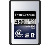 ProGrade Digital CFexpress™ 4.0 Type A Memory Card (480GB) Iridium | Read Speed Up To 1800Mb/S and Write Speed Up To 1700Mb/S for Raw Photo Bursts and High-Resolution Video Recording