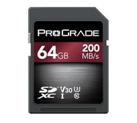 ProGrade Digital SD UHS-I (64GB) Card V30 - Up to 200MB/s Read Speed | for Professional Vloggers, Filmmakers, Photographers & Content Curators