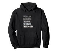 Program Manager The Man Myth Legend Vintage Pullover Hoodie
