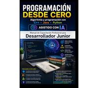 PROGRAMACIÓN DESDE CERO: Algorítmia y programación con C ++, JAVA Y Python asistido con IA